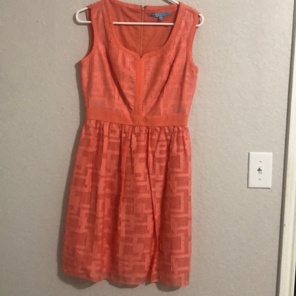 ANTONIO MELANI Peach/Orange dress